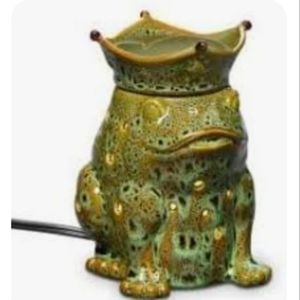 PartyLite Scent Glow Warmer "Frog Prince"